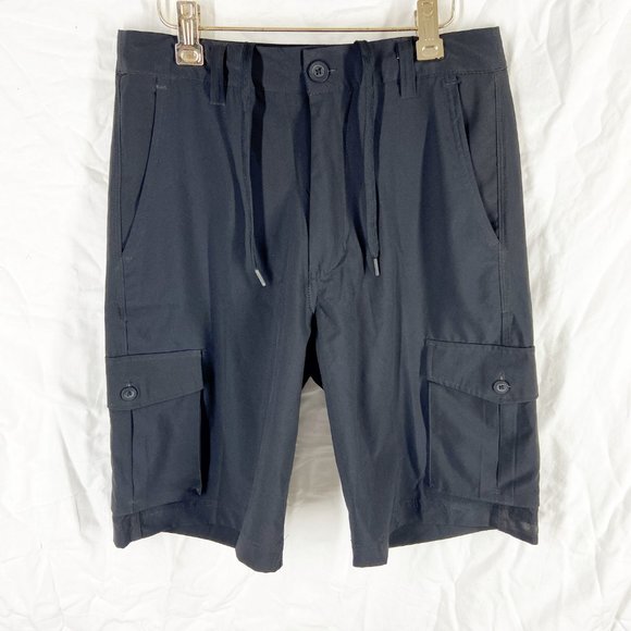 Eastbay Mens Black Shorts with pockets Size 30